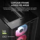Caja Corsair 4000D RS ARGB E-ATX, panel mesh y cristal templado