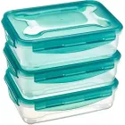 Tupper 1.2L Pack de 3 Amazon Basics