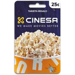 Tarjeta regalo para Cinesa en España - envío postal