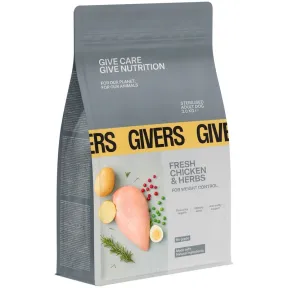 Gato Adulto Esterilizado Sin Cereales Givers 1,5 kg con Pollo