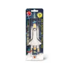 Juego de Papelería Espacial (5 Piezas con Regla y Lápices)