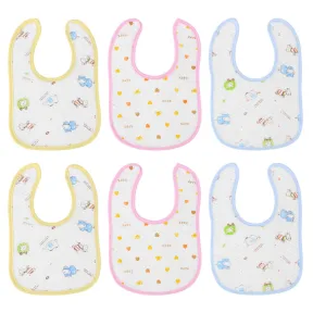 Baberos Impermeables para Bebés, 6 Pcs con Bandana