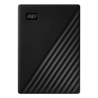 Disco duro portátil 5 TB - WD My Passport, USB 3.2, Negro