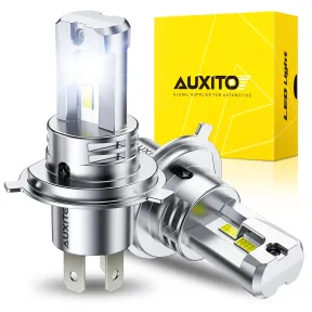 Bombilla LED H4 AUXITO 6500K, 900% Brillo Frío