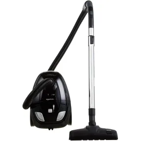 Aspirador negro con bolsa de 1,5 l y 700 W de potencia