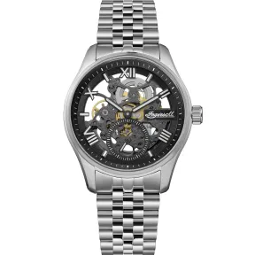 Reloj Ingersoll Maverick Automático Hombre 48mm Esqueleto Negra