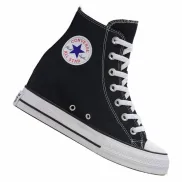 Zapatillas Plataforma Wedge Chuck Taylor ALL STAR Mujer Negro