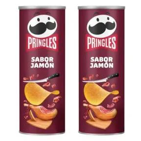Pringles de Jamón 2x 185g