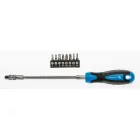 Destornillador Hogert Technik con puntas intercambiables