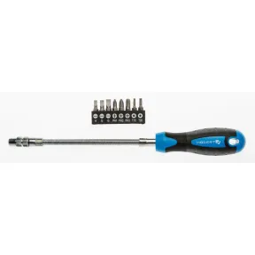 Destornillador Hogert Technik con puntas intercambiables