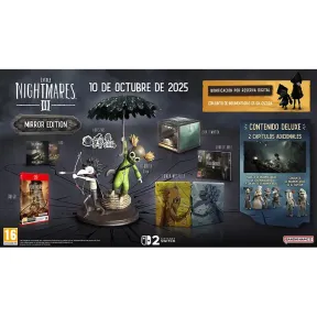 Little Nightmares III Steelbook, DLC y Game Key Card