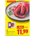 400 gramos de pulpo cocido entero en Lidl
