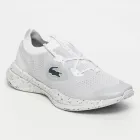 Zapatillas Lacoste Neo Run Eco - Blanco y Gris - 3 cm Suela