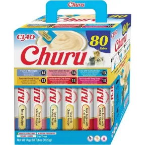 Inaba snacks de atún 80x14gr para gatos