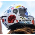 LS2 Stream II Casco Moto XL Floral | ECE22.06 | Visor Solar