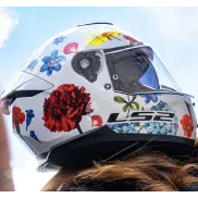 LS2 Stream II Casco Moto XL Floral | ECE22.06 | Visor Solar