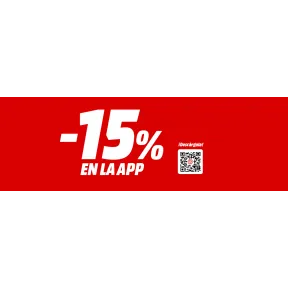 Descuento del 15% en la APP del 30/09 a las 20h al 01/10 a las 9h