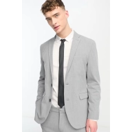 Chaqueta gris entallada de traje New Look, tallas 36 a 46.