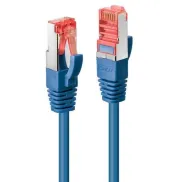 Cable SFTP Cat6 Lindy azul de 3 m para red