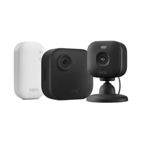 Blink Outdoor 4 Cámara + Mini 2K Cámara con Sync Module