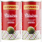 Aceitunas Rellenas de Anchoa Clásica 350g - 2X La Española
