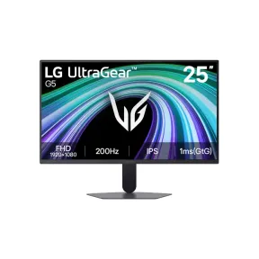 Monitor Gaming LG UltraGear 24.4" Full HD 200Hz, Sin Marcos