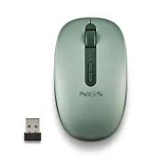 Ratón silencioso NGS Fog Dual: Bluetooth 5.2 y 2.4 GHz