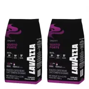 Pack de 2 Café en Grano Lavazza FORTE 1 Kg - Aroma Intenso