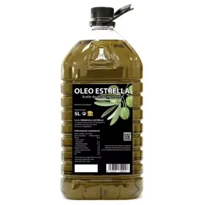 Aceite OLEOESTRELLA Virgen Extra 5L - Jaén, Andalucía