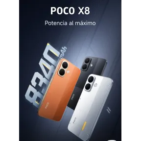 Poco X8 256GB+8GB: Potencia y Almacenamiento Ideal
