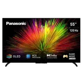 Panasonic TV OLED 55" UHD 4K, Dolby Atmos, Smart TV Negra