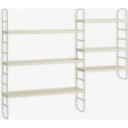 Estante VANDRUP Beis de JYSK - 6 Estantes Reg. Altura