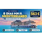 Crucero de 8 días por el Mediterráneo desde Barcelona: MSC Euribia