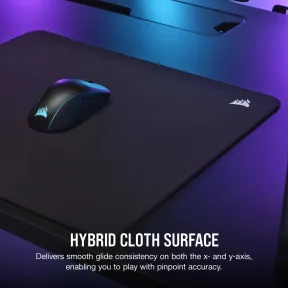 Alfombrilla Corsair MM500 v2 Grande - Híbrida y Antideslizante