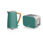 Set de Desayuno Tostadora y Hervidor Inalámbrico Swan Nordic