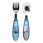 Cubiertos infantiles metálicos de 2 piezas, Stich
