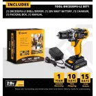 Taladro Deko por menos de 18€ (12v, 16v, 20v disponibles)