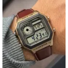 Reloj Casio AE-1200WHL-5AV ‘Royale’ - 100m WR y correa de piel