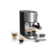 Cafetera Krups Virtuoso XP499E, 15 bares, compacta y fácil uso