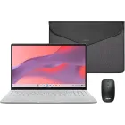 ASUS Chromebook CM1505 15,6" Full HD con ratón y funda