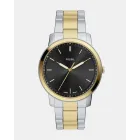 Reloj minimalist plateado de acero inoxidable para hombre - Fossil