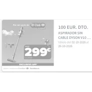 Aspiradora Dyson V10 Fluffy - Exclusivo Carrefour APP