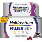 Multivitamínico y Multimineral Multicentrum Mujer 50+, 90 Comp.