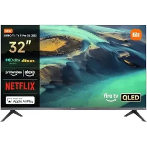 Xiaomi 32" QLED Smart TV HD-Ready, ARM Cortex-A55, Negro