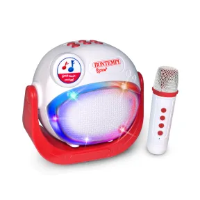 Altavoz y Micrófono Inalámbricos con Luces RGB y Karaoke