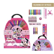 Kit de colorear Disney Minnie y Daisy - 50 piezas rosa