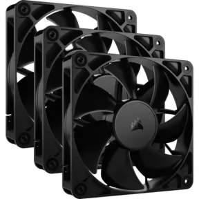 Ventiladores PWM 120mm Corsair RS120 (Pack Triple) - Negro