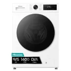 Lavasecadora Hisense 9kg/5kg, 1400 rpm, 47cm de fondo