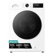 Lavasecadora Hisense 9kg/5kg, 1400 rpm, 47cm de fondo