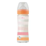 Biberón Chicco Benessere 240ml - Anticólicos y Cristal Puro